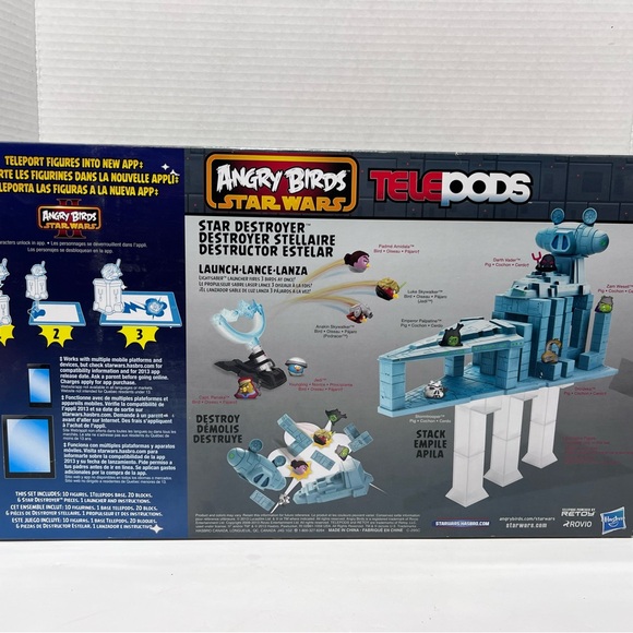 2013 Angry Birds Star Wars Telepods Star Destroyer Hasbro Sealed - Picture 2 of 2